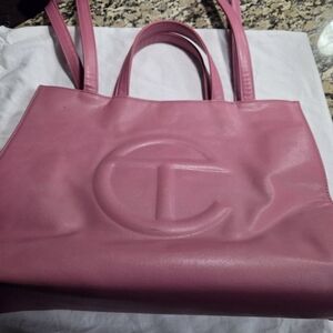 Telfar Pink Tote Bag
